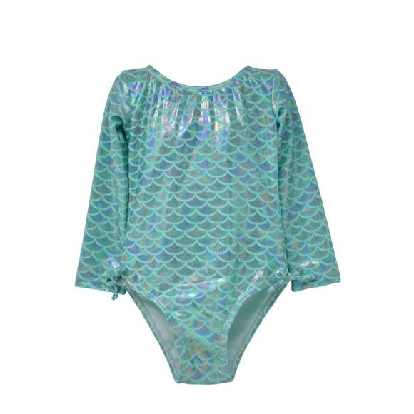 Fairy Tale Scales Hip Ruffle Swimsuit main image 0